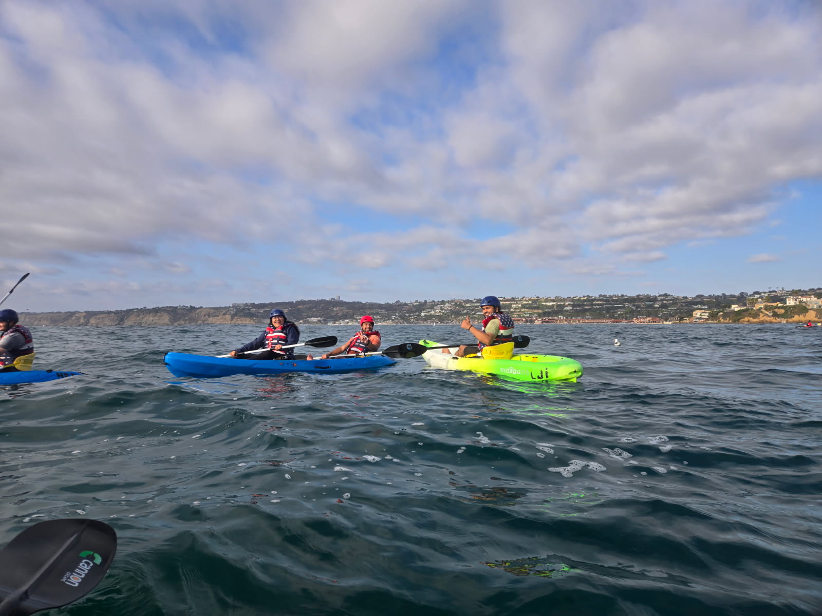 Kayaking at La Jolla